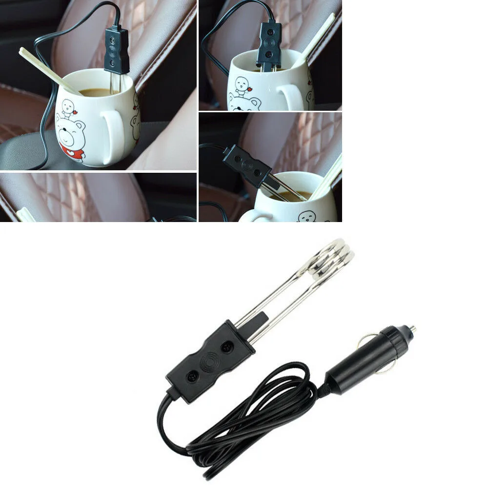 12V 120W Portable Electric Car Immersion Tubular Water Heater For Travel Camping Picnic Mini Boiler Hot Water Coffee Kettle
12V 120W Portable Electric Car Immersion Tubular Water Heater For Travel Camping Picnic Mini Boiler Hot Water Coffee Kettle
