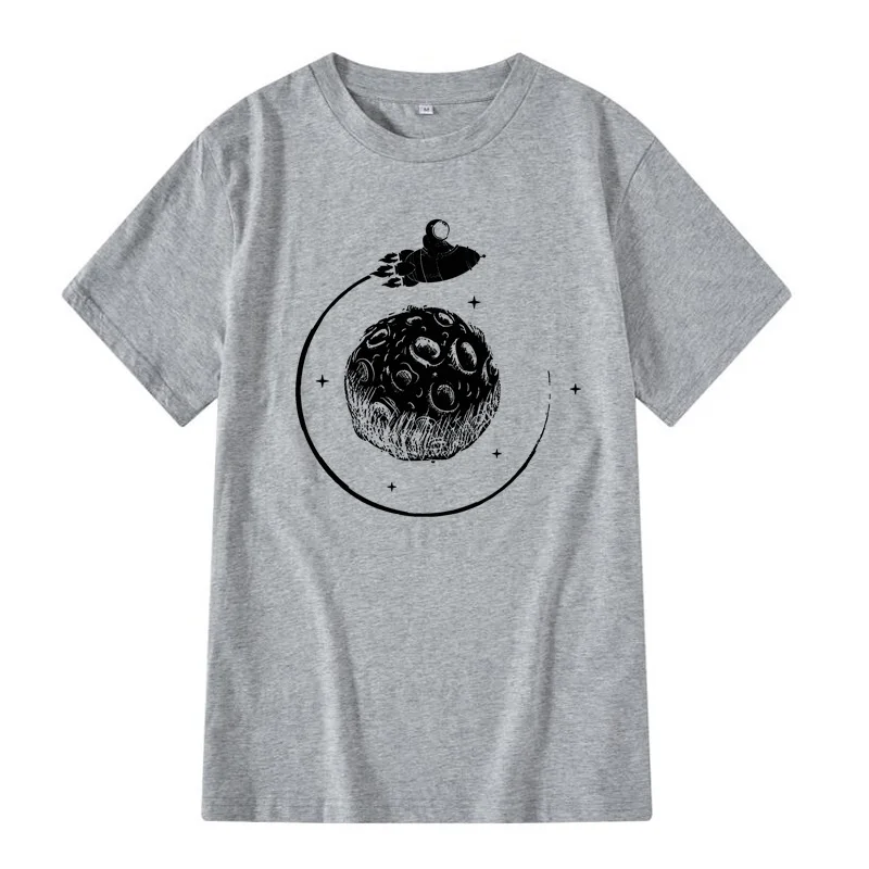 Summer Men's High Quality T-shirt Cotton Short Sleeve Fun Space Flight Print Oversized Graphic T-shirt Casual O-neck Men's
Summer Men's High Quality T-shirt Cotton Short Sleeve Fun Space Flight Print Oversized Graphic T-shirt Casual O-neck Men's
