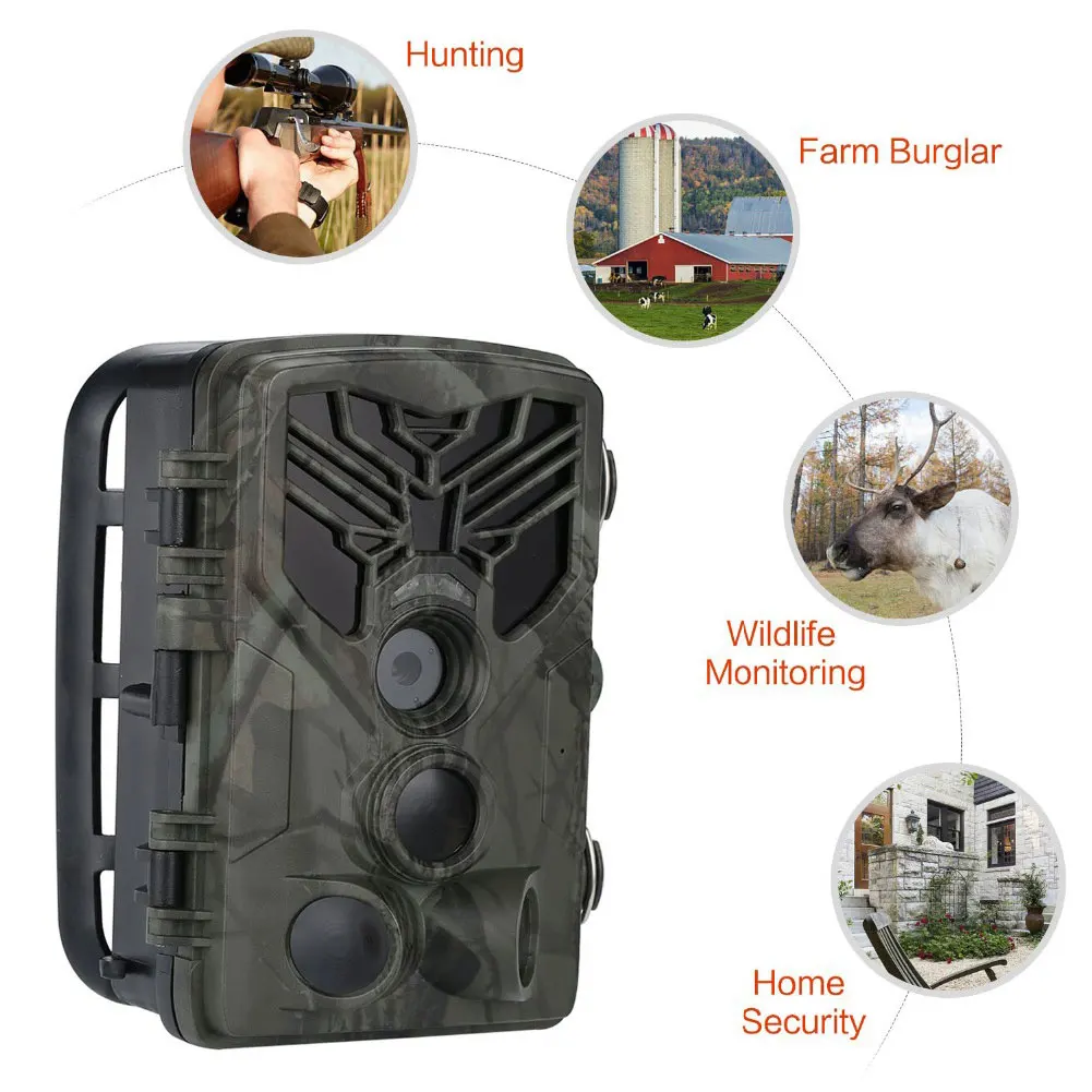 Wifi830 Trail Game Camera Wild Trail Camera APP Bluetooth Control Hunting Cameras With 20MP 1080P Night Vision Wildlife Traps
Wifi830 Trail Game Camera Wild Trail Camera APP Bluetooth Control Hunting Cameras With 20MP 1080P Night Vision Wildlife Traps