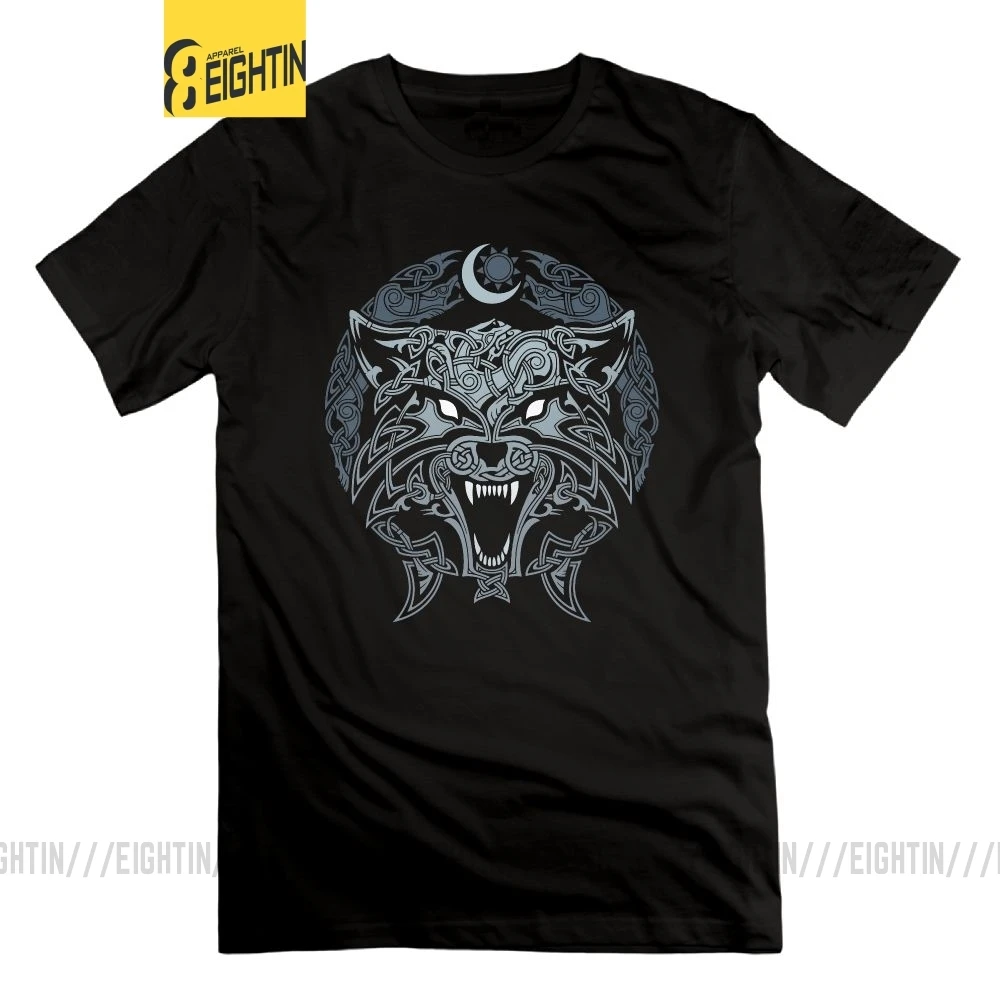 Eightin Wolves of Ragnarok Vikings Valhalla Odin T Shirt Man's Hipster Short Sleeves Crew Neck Novelty T-Shirt 100% Cotton Tees
Eightin Wolves of Ragnarok Vikings Valhalla Odin T Shirt Man's Hipster Short Sleeves Crew Neck Novelty T-Shirt 100% Cotton Tees