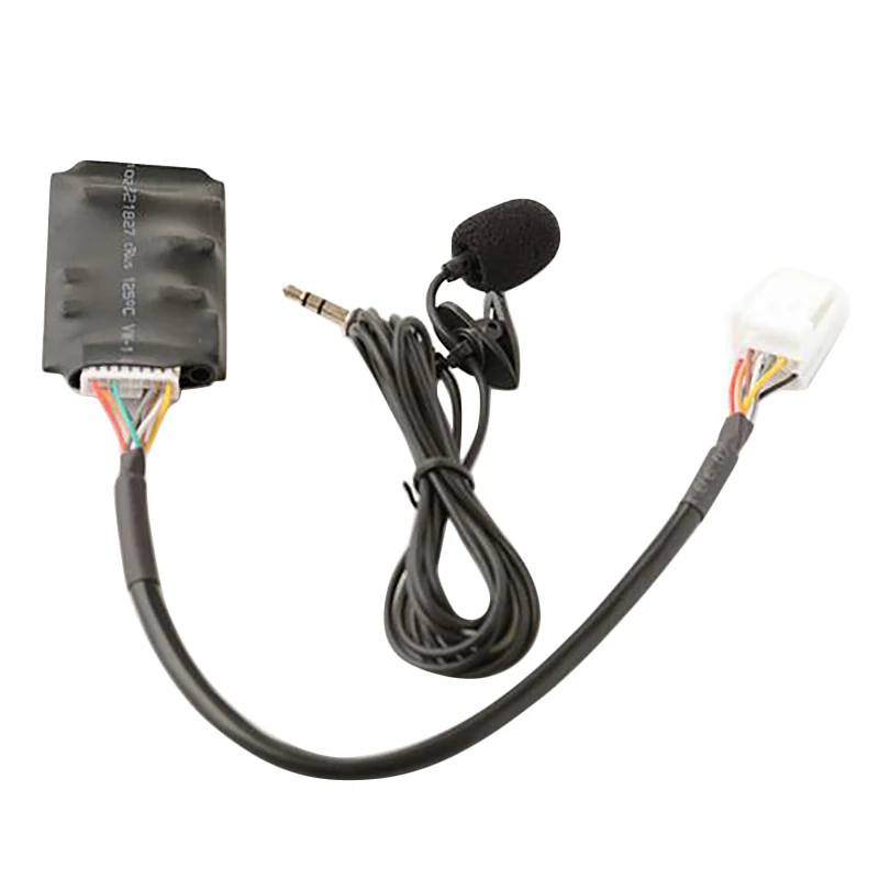 

Bluetooth-адаптер AUX для Toyota RAV4, жгут с микрофоном и модулем подключения Bluetooth