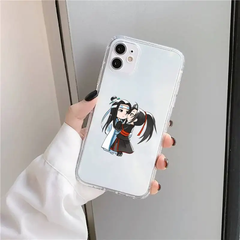 Mo Dao Zu Shi Phone Case Transparent for iPhone 11 12 mini pro XS MAX 8 7 6 6S Plus X 5S SE 2020 XR
Mo Dao Zu Shi Phone Case Transparent for iPhone 11 12 mini pro XS MAX 8 7 6 6S Plus X 5S SE 2020 XR