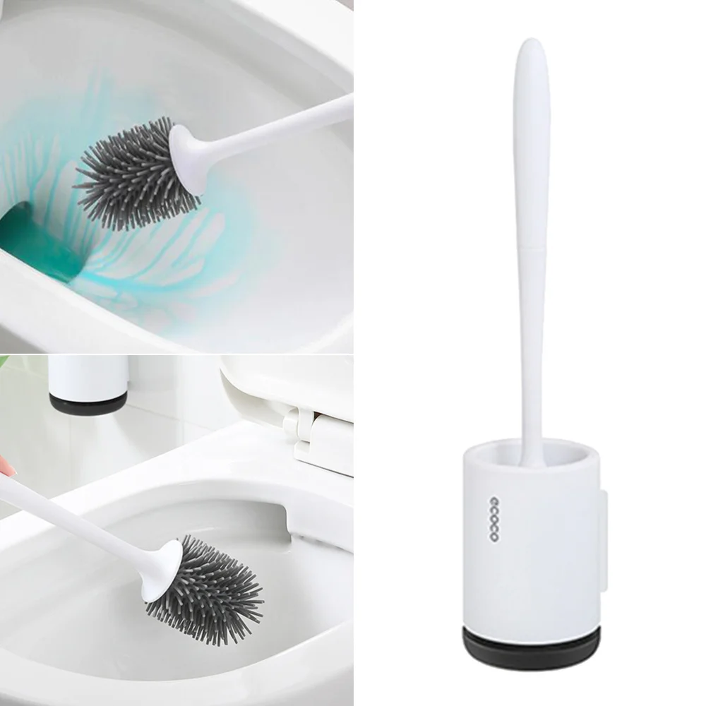 Toilet Brush Set Thicken Toilet Bowl Cleaner Brush and Holder Set for Bathroom (Wall-mounted Pattern)
Toilet Brush Set Thicken Toilet Bowl Cleaner Brush and Holder Set for Bathroom (Wall-mounted Pattern)