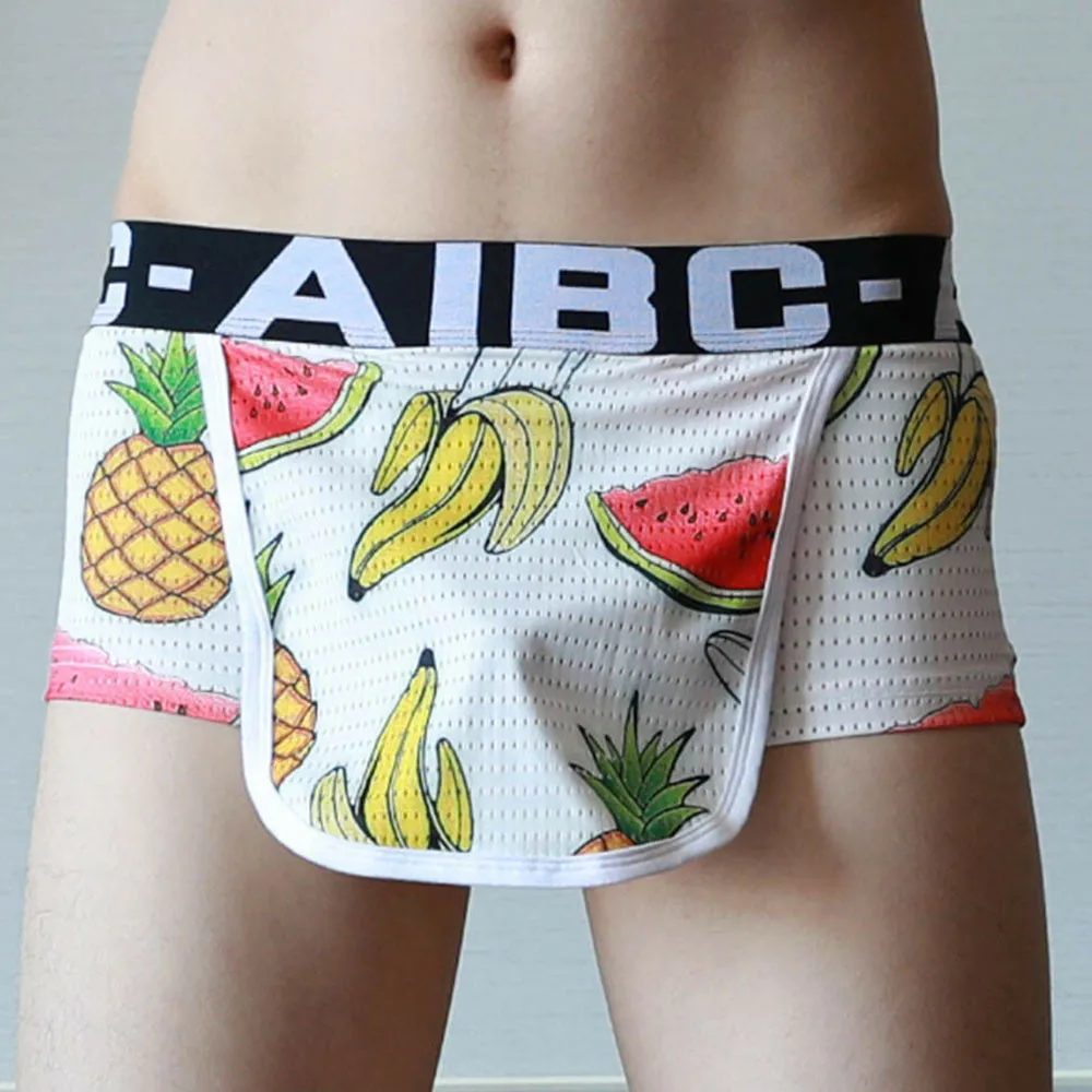 Men Open Crotch Cover Front Shorts UnderpantsCute Fruit Printed Underwear Cute Fruit Printed Boxershorts Sissy Lingerie
Men Open Crotch Cover Front Shorts UnderpantsCute Fruit Printed Underwear Cute Fruit Printed Boxershorts Sissy Lingerie