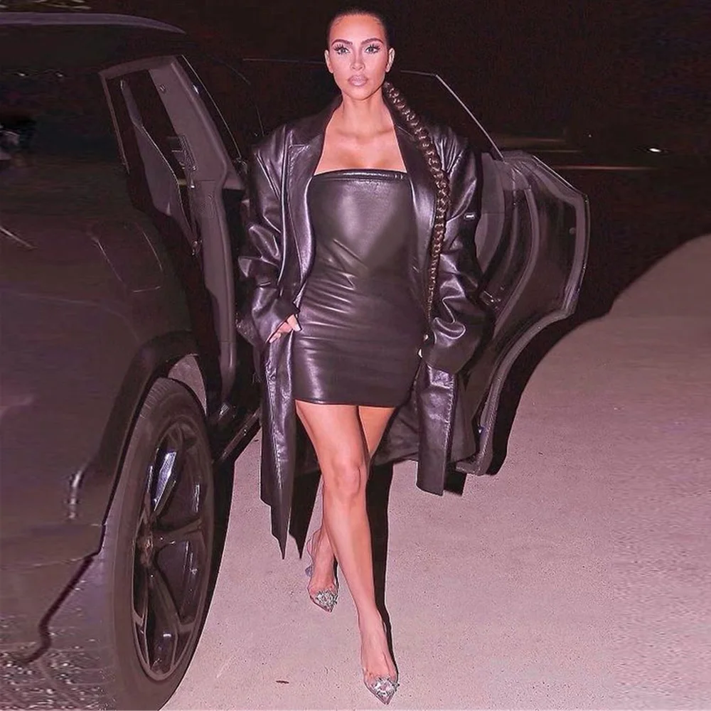 KGFIGU PU платья для женщин 2021 Летние Новые поступления Женская кожаная обтянутая грудь без рукавов Сексуальная мини-юбка
KGFIGU PU платья для женщин 2021 Летние Новые поступления Женская кожаная обтянутая грудь без рукавов Сексуальная мини-юбка