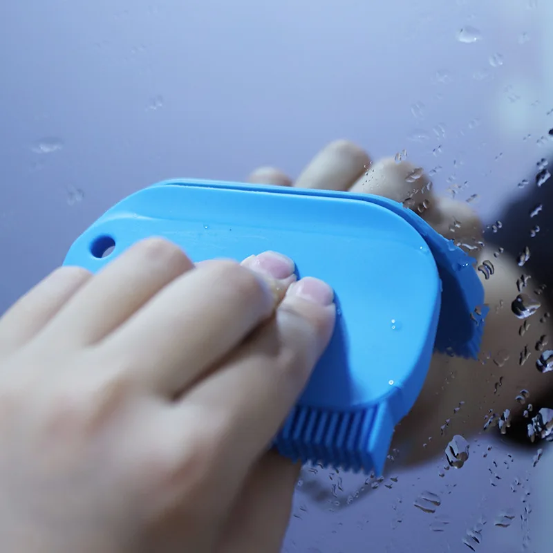 Силиконовый скребок для стекла Многофункциональный очиститель окон ванная