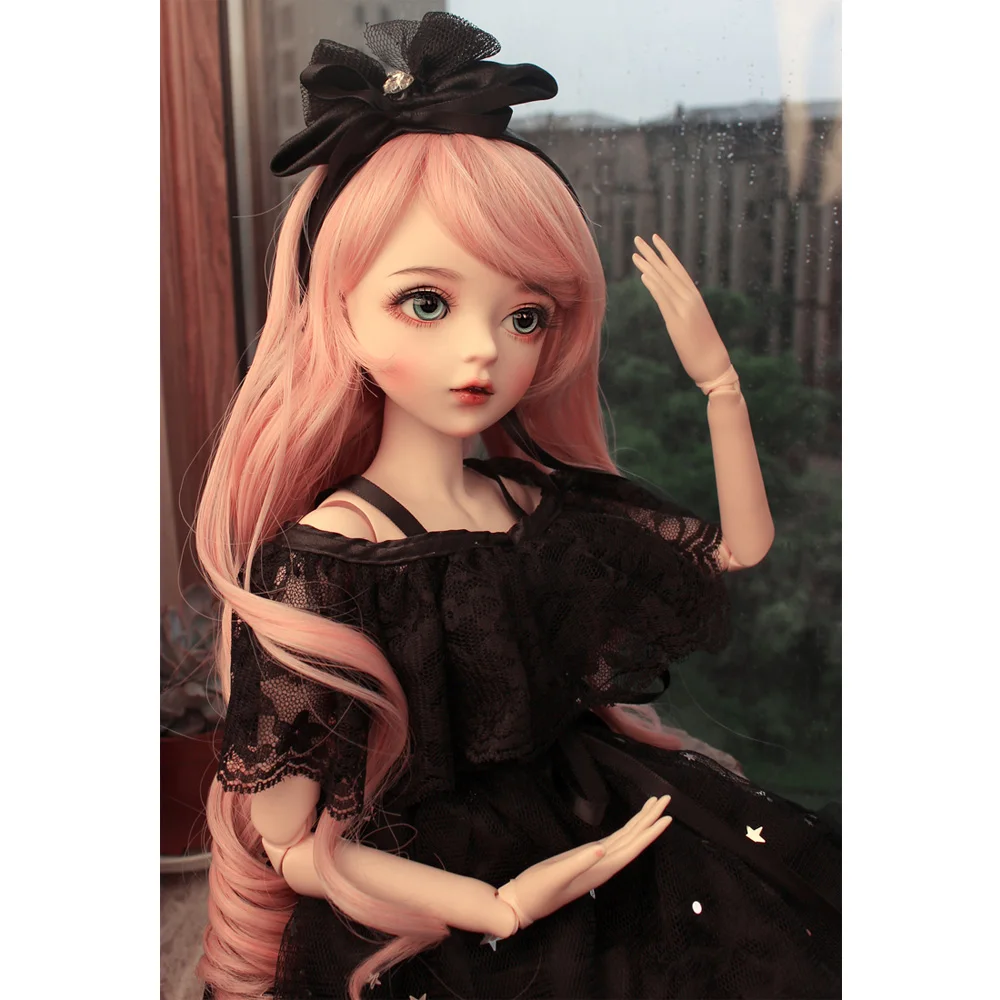 60 см BJD китайская шарнирная кукла с макияжем с кукольным платьем и аксессуарами 687
60 см BJD китайская шарнирная кукла с макияжем с кукольным платьем и аксессуарами 687