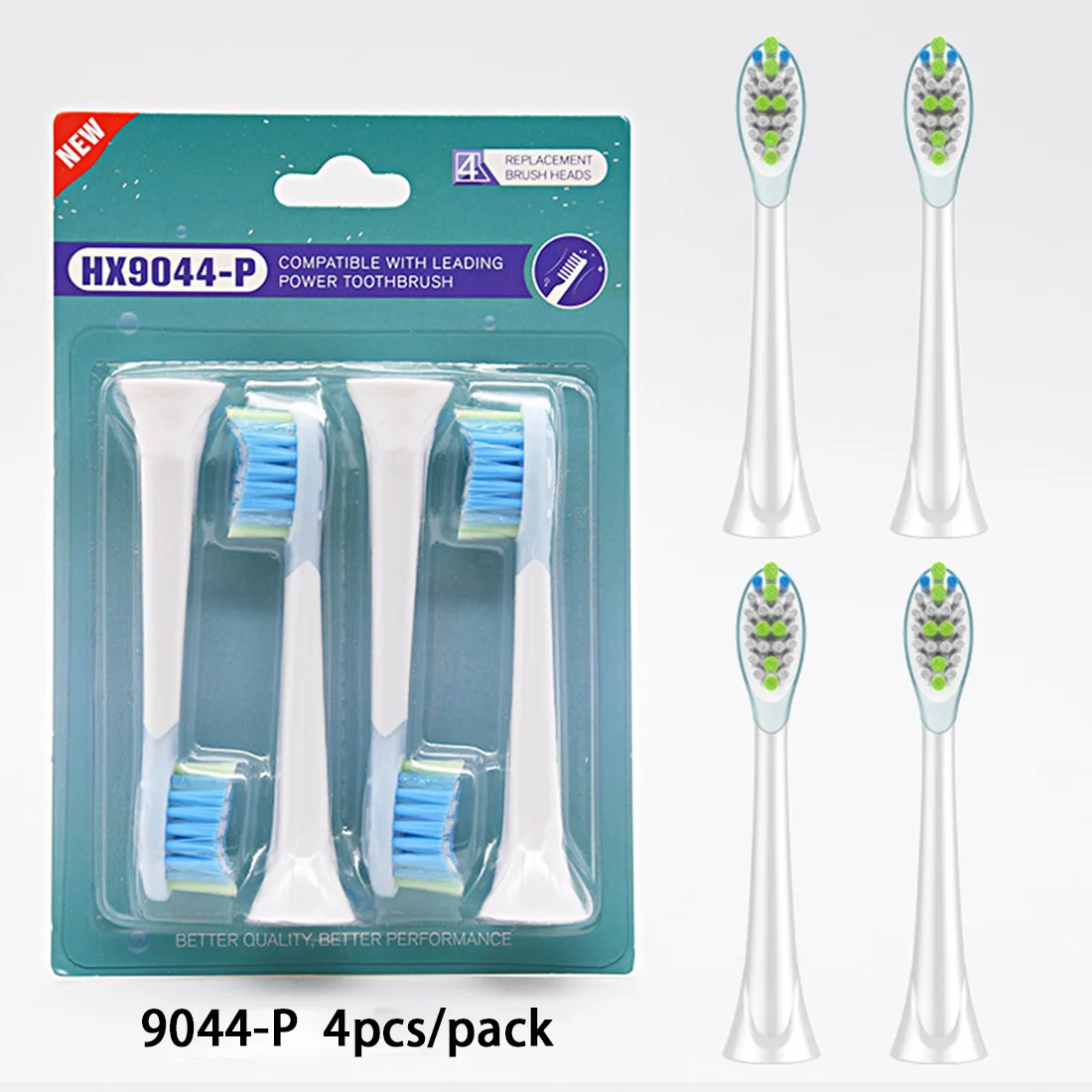 For Philips Sonicare Electric Toothbrush 4PCS HX9044p Sonic Replacement Heads Dupont Soft Bristles Adults
For Philips Sonicare Electric Toothbrush 4PCS HX9044p Sonic Replacement Heads Dupont Soft Bristles Adults