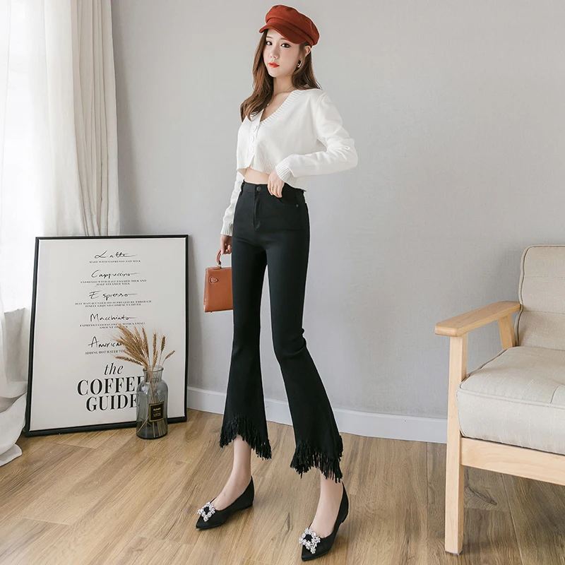 Leggings autumn autumn tassel flares female bootleg wears outside the new tail high waist pants outside wear leggings
Leggings autumn autumn tassel flares female bootleg wears outside the new tail high waist pants outside wear leggings