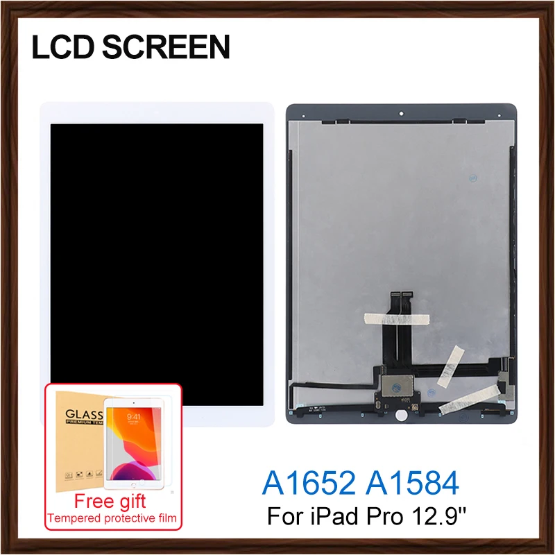 Для Ipad Pro 12,9 дюйма ЖК-экран в сборе для iPad Pro 12,9 "A1652 A1584 ЖК-сенсорный экран дигитайзер с OEM платой
Для Ipad Pro 12,9 дюйма ЖК-экран в сборе для iPad Pro 12,9 "A1652 A1584 ЖК-сенсорный экран дигитайзер с OEM платой