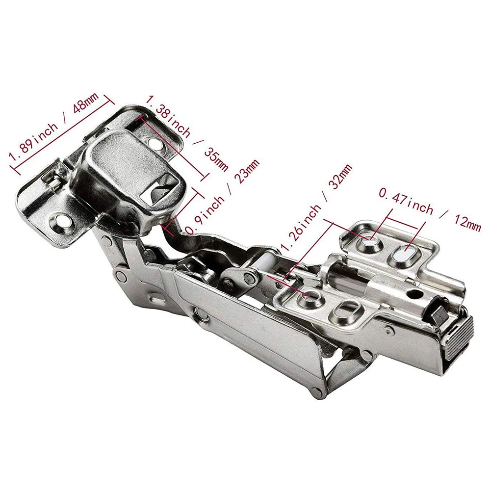 2pcs 175 Degree Hinges Frameless Cabinet Doors Hinges Concealed Hydraulically Adjustable Mounting Hinges D1
2pcs 175 Degree Hinges Frameless Cabinet Doors Hinges Concealed Hydraulically Adjustable Mounting Hinges D1