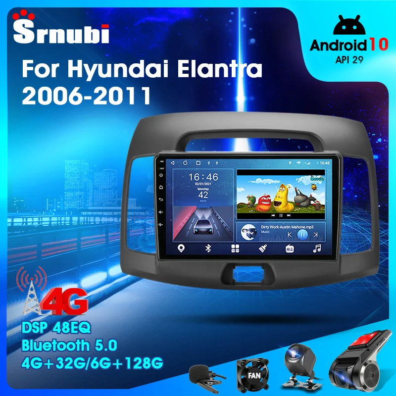 Android 10.0 2 Din Car Stereo audio Radio for Hyundai Elantra 2006-2011 Multimedia Video Touch Screen Player 4G Wifi Speaker MP5
Android 10.0 2 Din Car Stereo audio Radio for Hyundai Elantra 2006-2011 Multimedia Video Touch Screen Player 4G Wifi Speaker MP5