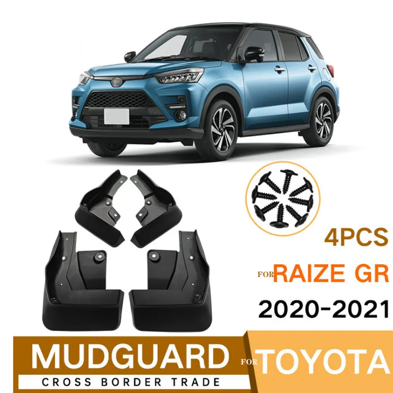 Car Fender For Toyota Raize GR 2020-2021 Mud Flap High quality Mudflaps Splash Guards Mud Flaps Mudguard Car Accessories
Car Fender For Toyota Raize GR 2020-2021 Mud Flap High quality Mudflaps Splash Guards Mud Flaps Mudguard Car Accessories