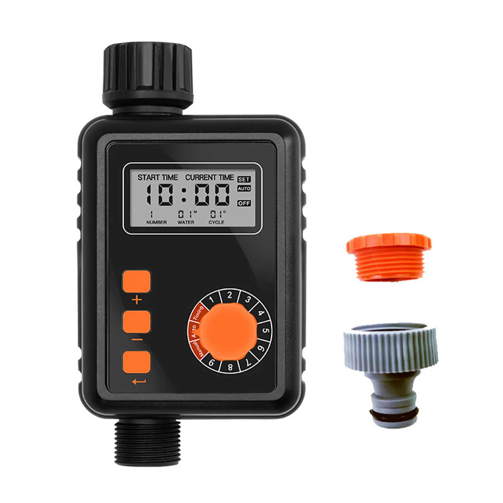 Yard Programmable Rain Delay Water Timer ECO Mode Lawn Automatic Controller Leakproof Outdoor Sprinkler LCD Display Garden Hose
Yard Programmable Rain Delay Water Timer ECO Mode Lawn Automatic Controller Leakproof Outdoor Sprinkler LCD Display Garden Hose