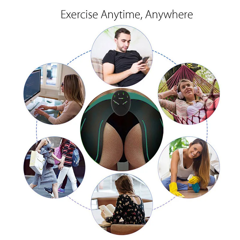 6 Modes Smart Easy Hip Trainer Buttocks Butt Lifting Lift Up Body Workout Fitness DIY Accessories M2
6 Modes Smart Easy Hip Trainer Buttocks Butt Lifting Lift Up Body Workout Fitness DIY Accessories M2