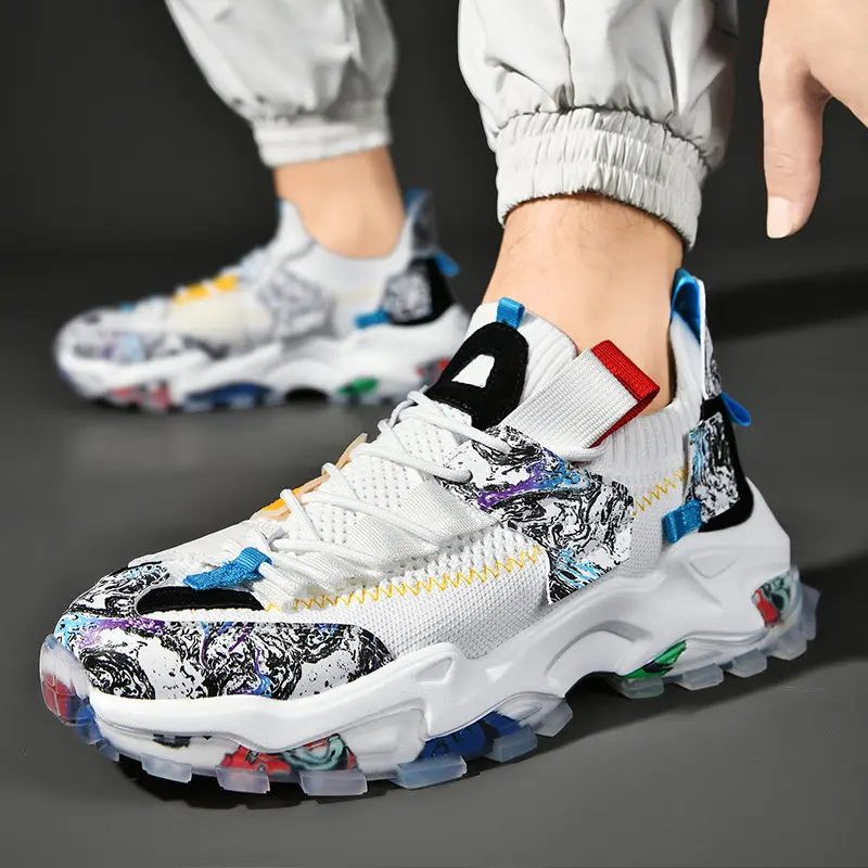 Facial Makeup Sole Men Casual Sneakers Original Men Casual Shoes High Quality Big Size 46 Platform Sneakers Men zapatos hombre
Facial Makeup Sole Men Casual Sneakers Original Men Casual Shoes High Quality Big Size 46 Platform Sneakers Men zapatos hombre