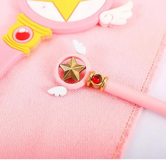 Pink Anime Card Captor Sakura Star Ball Pen Star Key Ballpoint Ball Pen Ballpen School Stationery Gift
Pink Anime Card Captor Sakura Star Ball Pen Star Key Ballpoint Ball Pen Ballpen School Stationery Gift