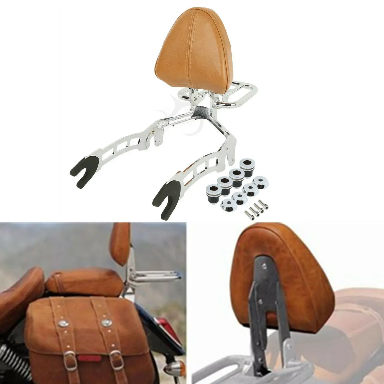 Motorcycle Passenger Backrest Sissy Bar Rack Mounting Spools For Indian 2020 Scout 100th Anniversary 2016-2020 Scout Sixty ABS
Motorcycle Passenger Backrest Sissy Bar Rack Mounting Spools For Indian 2020 Scout 100th Anniversary 2016-2020 Scout Sixty ABS
