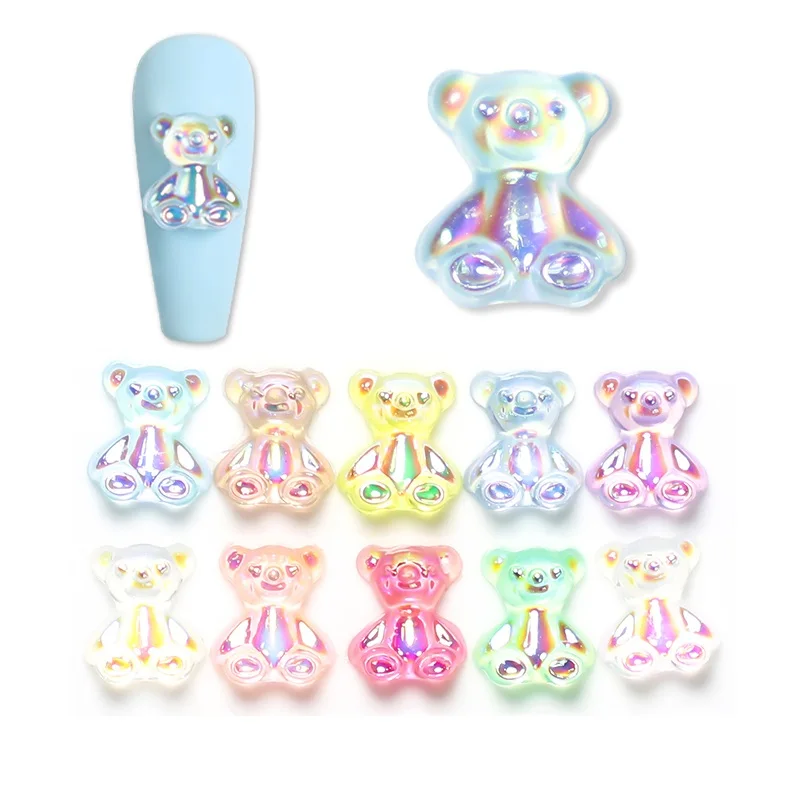Kawaii Аврора желе медведь украшение для ногтей 3D Медведь леденец леденцы дизайн для маникюра профессиональные принадлежности аксессуары
Kawaii Аврора желе медведь украшение для ногтей 3D Медведь леденец леденцы дизайн для маникюра профессиональные принадлежности аксессуары