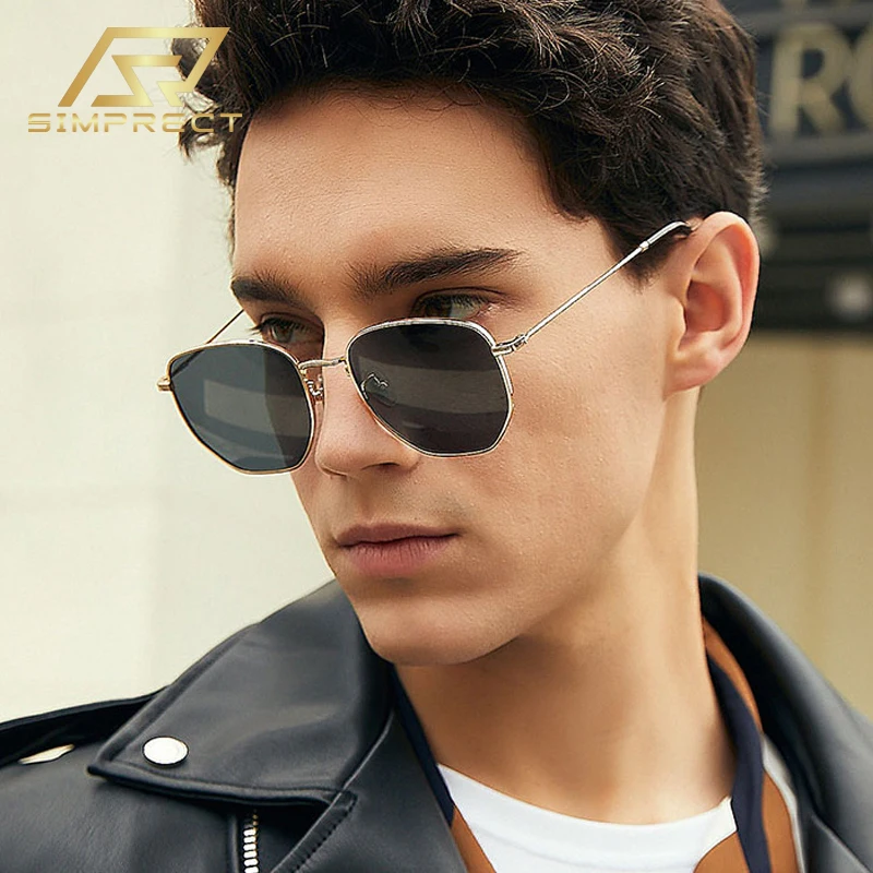 SIMPRECT Polarized Sunglasses For Men 2022 Vintage Square Shades For Women Luxury Brand Designer Fashion Retro Sun Glass For Men
SIMPRECT Polarized Sunglasses For Men 2022 Vintage Square Shades For Women Luxury Brand Designer Fashion Retro Sun Glass For Men