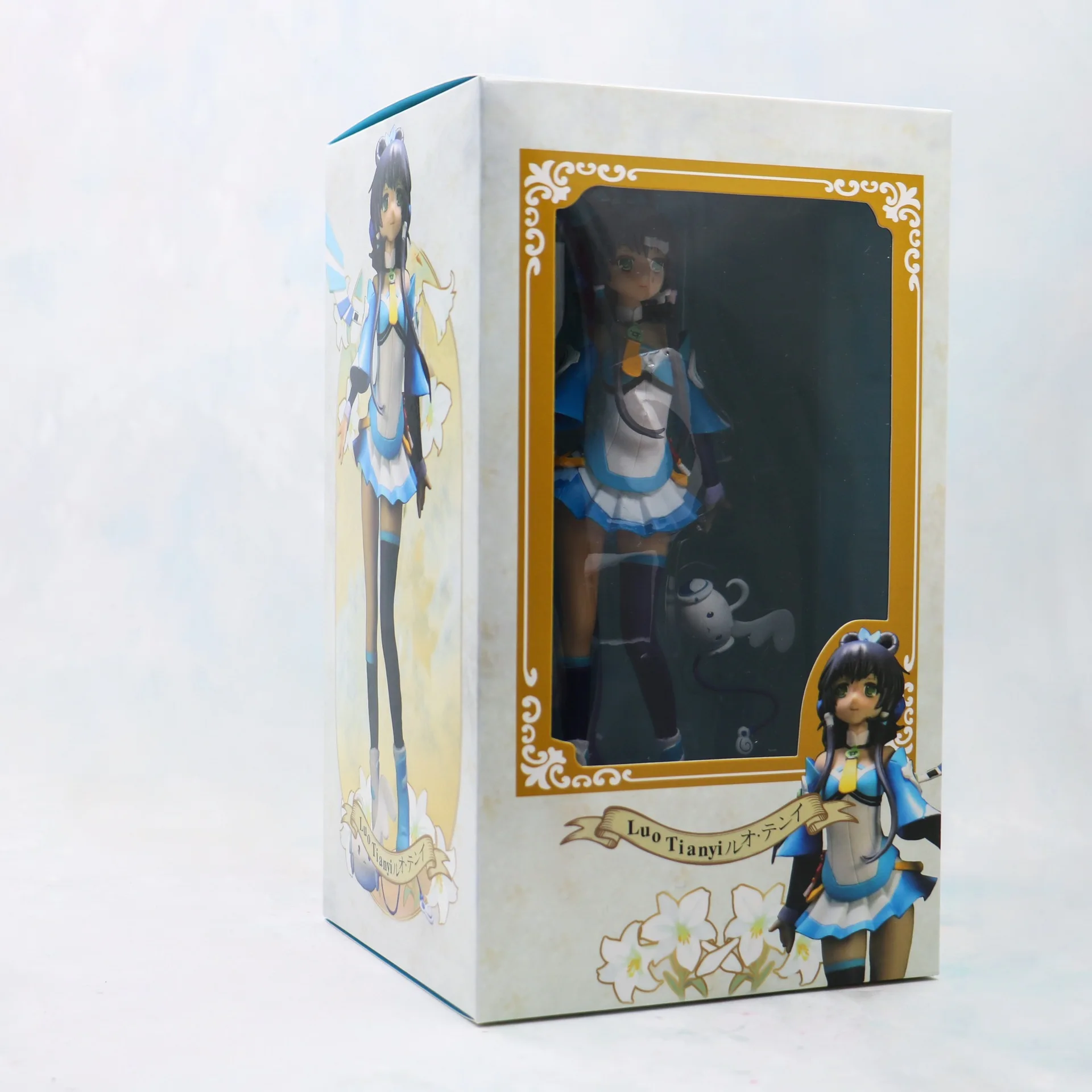23 см AnimeVocaloid певица Luo Tianyi фигурку перо версия модели сексуальное платье шаржа PVC Фигурки игрушки
23 см AnimeVocaloid певица Luo Tianyi фигурку перо версия модели сексуальное платье шаржа PVC Фигурки игрушки