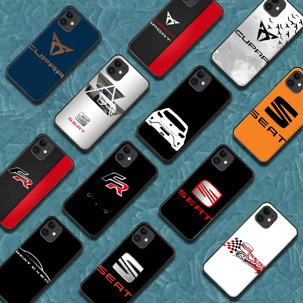Seat Logo Phone Case For Iphone 5 5S SE 2020 6 6S 7 8 Plus 11 12 Mini X XS XR Pro Max black Cell Trend Coque Silicone Back
Seat Logo Phone Case For Iphone 5 5S SE 2020 6 6S 7 8 Plus 11 12 Mini X XS XR Pro Max black Cell Trend Coque Silicone Back