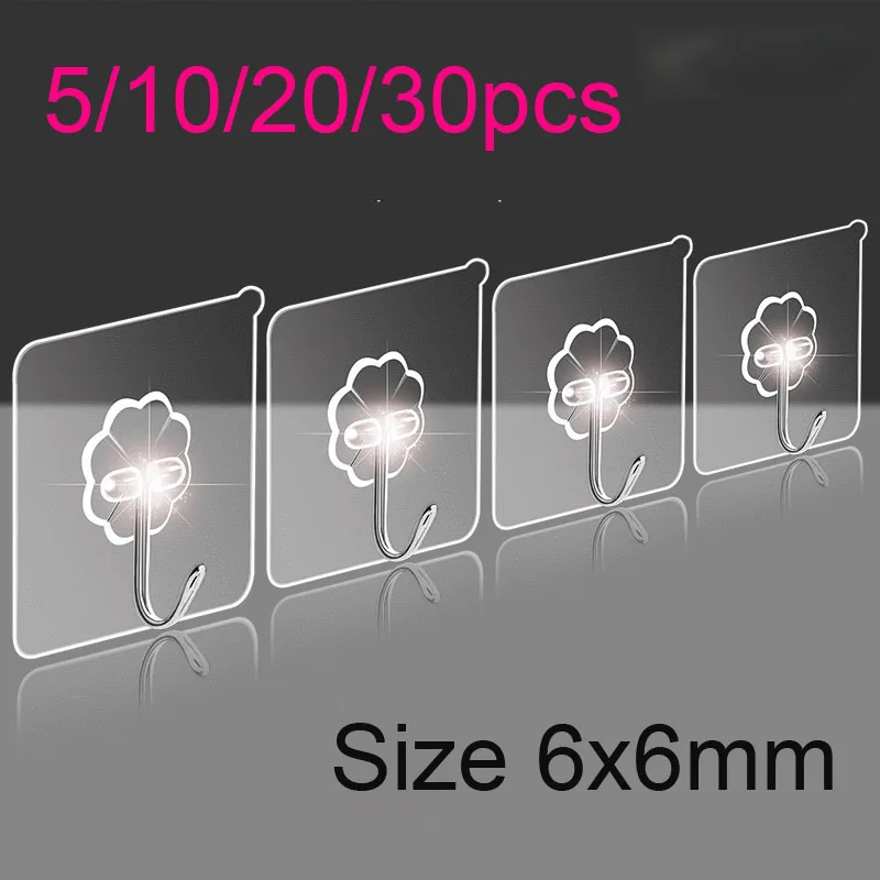 Transparent Self Adhesive Wall Hooks Hanger Suction Seamless Door Wall Hanging Hook For Kitchen Bathroom Towel Hook Key Holder
Transparent Self Adhesive Wall Hooks Hanger Suction Seamless Door Wall Hanging Hook For Kitchen Bathroom Towel Hook Key Holder