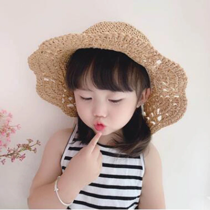 Lovely Summer Children's Straw Hats Baby Girls Breathable Lace Cap Bow Beach Sun Hat Wide Brim Princess Travel Sunshade Caps
Lovely Summer Children's Straw Hats Baby Girls Breathable Lace Cap Bow Beach Sun Hat Wide Brim Princess Travel Sunshade Caps