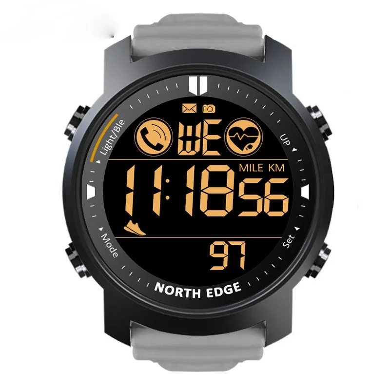 Sports Smart Metal Watch Heart Rate Waterproof Swimming Bluetooth Calorie Consumption Tactical Smart Watch Men for Super SOCO
Sports Smart Metal Watch Heart Rate Waterproof Swimming Bluetooth Calorie Consumption Tactical Smart Watch Men for Super SOCO