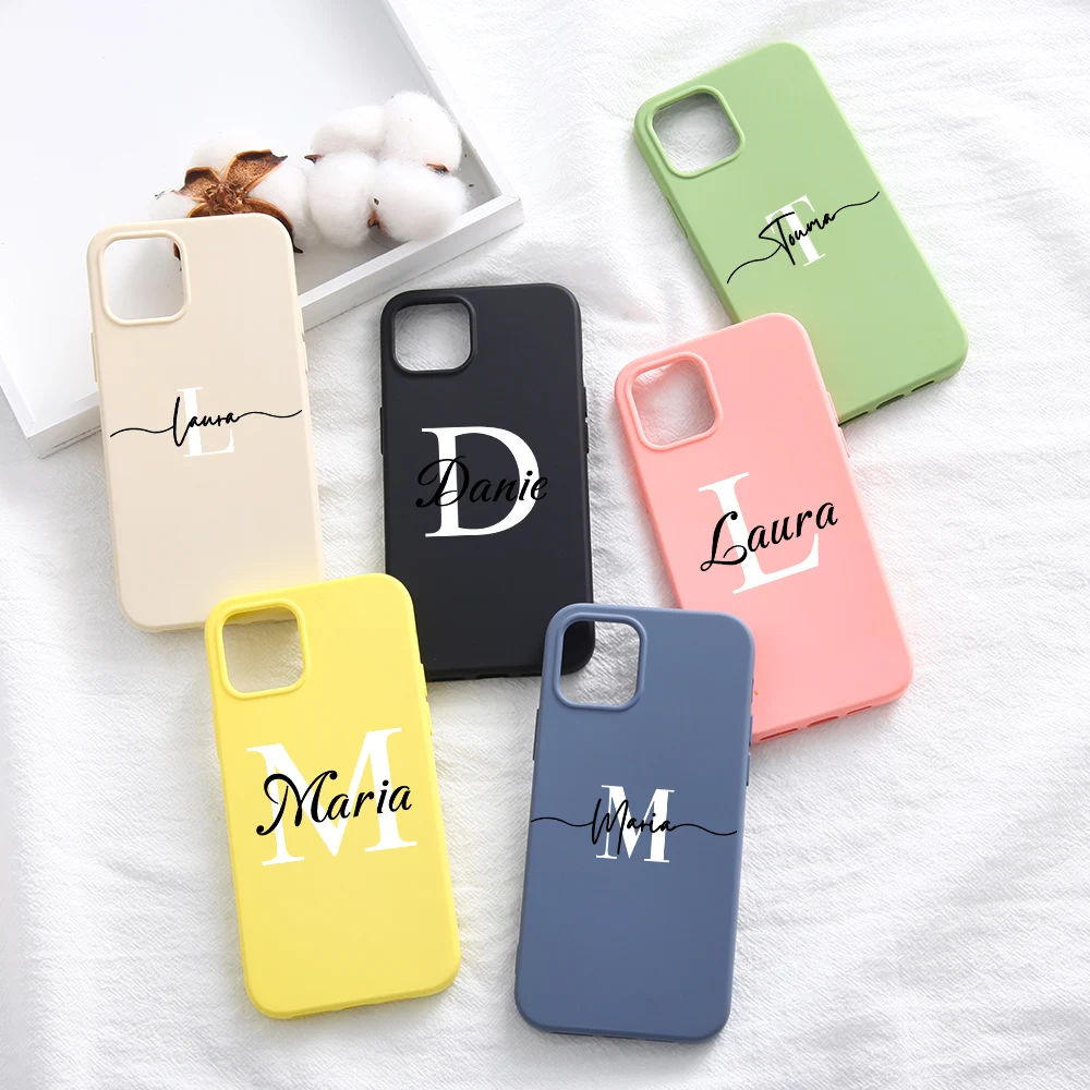Personalized Line Initials Name Case for iPhone 13 12 11 Pro Max Custom Pink White Green Phone Cover for iPhone 7 8 Plus X XS XR
Personalized Line Initials Name Case for iPhone 13 12 11 Pro Max Custom Pink White Green Phone Cover for iPhone 7 8 Plus X XS XR