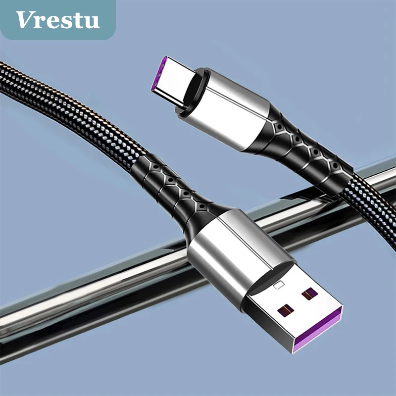 5A Superfast USBC Fast Charge Typec Cable for Xiaomi Redmi Note 7 Tipo Cable for Samsung S21 20 Fast Charging Cord Braided Nylon
5A Superfast USBC Fast Charge Typec Cable for Xiaomi Redmi Note 7 Tipo Cable for Samsung S21 20 Fast Charging Cord Braided Nylon