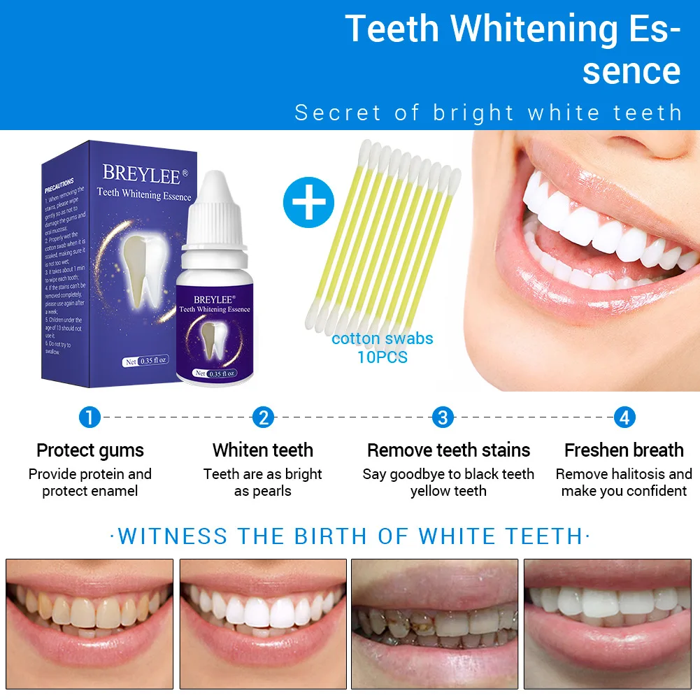 BREYLEE teeth whitening essence Tooth powder, plaque cleaning, dental care, with 10 cotton swabs whiting teeth teeth whitening
BREYLEE teeth whitening essence Tooth powder, plaque cleaning, dental care, with 10 cotton swabs whiting teeth teeth whitening
