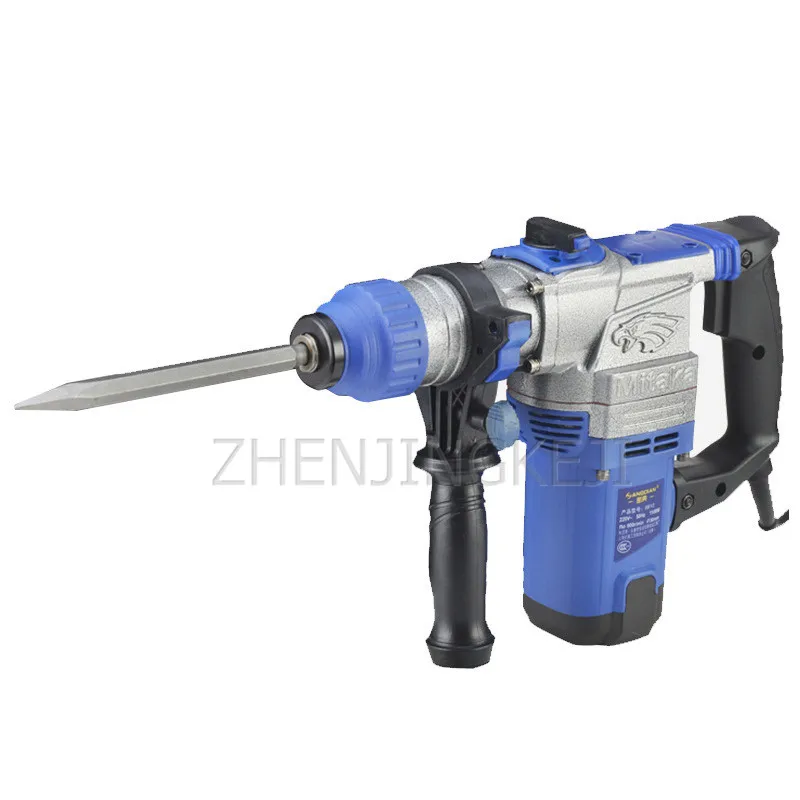 220V Multi-Function Dual Purpose Electric Hammer Concrete Demolition Shock Electric Drill Lndustrial Household Electrical Tools
220V Multi-Function Dual Purpose Electric Hammer Concrete Demolition Shock Electric Drill Lndustrial Household Electrical Tools