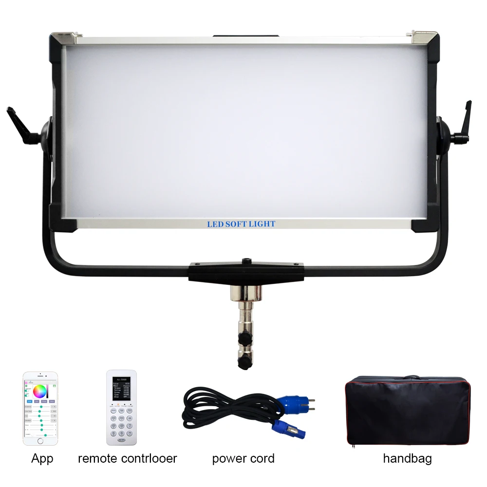 300W RGB LED Panel Lamp APP Control Soft LED Lamp 12 models Photography Lighting effects Set for Studio Video Film LED lighting
300W RGB LED Panel Lamp APP Control Soft LED Lamp 12 models Photography Lighting effects Set for Studio Video Film LED lighting