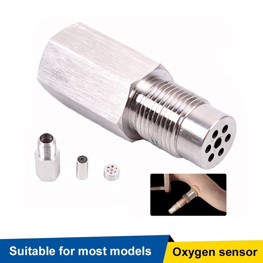 Stainless Steel Oxygen Sensor Fitting Bungs Extension Straight Adapter with Mini Catalystic Converter M18X1.5
Stainless Steel Oxygen Sensor Fitting Bungs Extension Straight Adapter with Mini Catalystic Converter M18X1.5