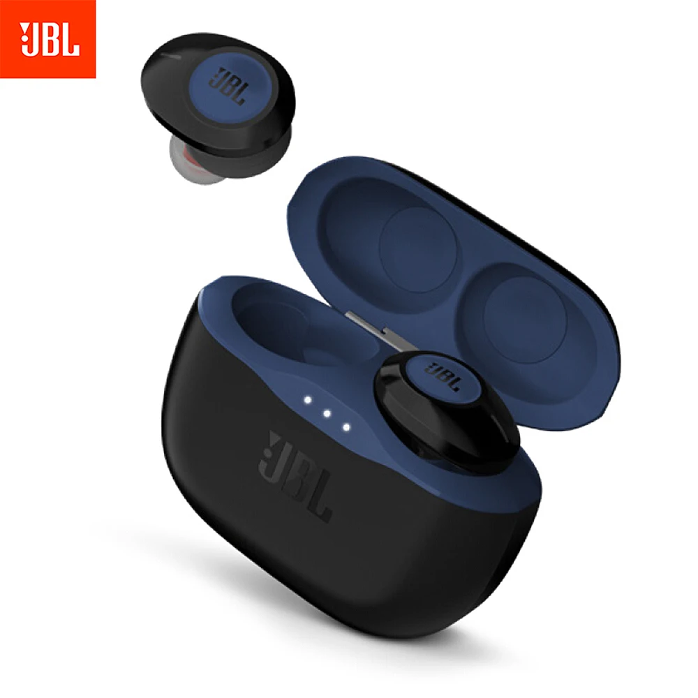 JBL T120 TWS True Wireless Bluetooth Earphones TUNE 120 TWS Stereo Earbuds Bass Sound Headphones Headset with Mic Charging Case
JBL T120 TWS True Wireless Bluetooth Earphones TUNE 120 TWS Stereo Earbuds Bass Sound Headphones Headset with Mic Charging Case