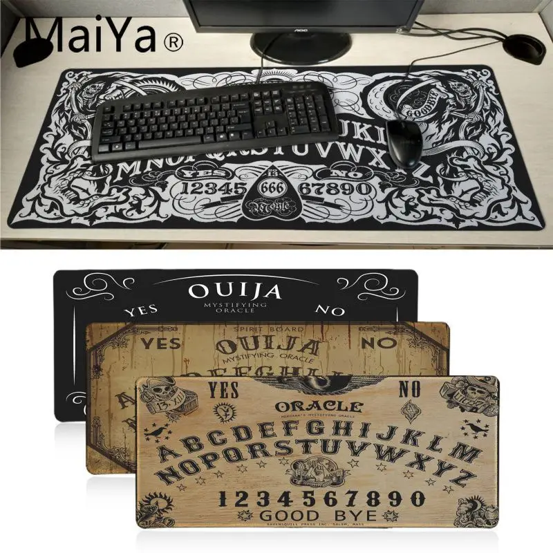 Maiyaca Ouija Board Rubber Mouse Durable Desktop Mousepad 700*300mm gaming mouse pad Speed Keyboard Mouse mat Laptop desk pad
Maiyaca Ouija Board Rubber Mouse Durable Desktop Mousepad 700*300mm gaming mouse pad Speed Keyboard Mouse mat Laptop desk pad