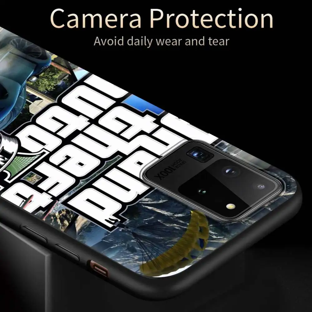 Grand Theft Auto GTA Silicone Case Funda For Samsung Galaxy S20 FE S21 S20 Ultra 5G S10e S10 S8 S9 Plus S7 Soft Cover Coque Capa 
Grand Theft Auto GTA Silicone Case Funda For Samsung Galaxy S20 FE S21 S20 Ultra 5G S10e S10 S8 S9 Plus S7 Soft Cover Coque Capa