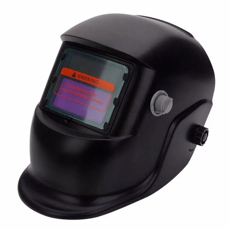 Welder Mask Solar Auto Darkening Shade Adjustment Anti-Glare Lens Head-Mounted Welding Helmet Effective Black Sparkproof
Welder Mask Solar Auto Darkening Shade Adjustment Anti-Glare Lens Head-Mounted Welding Helmet Effective Black Sparkproof
