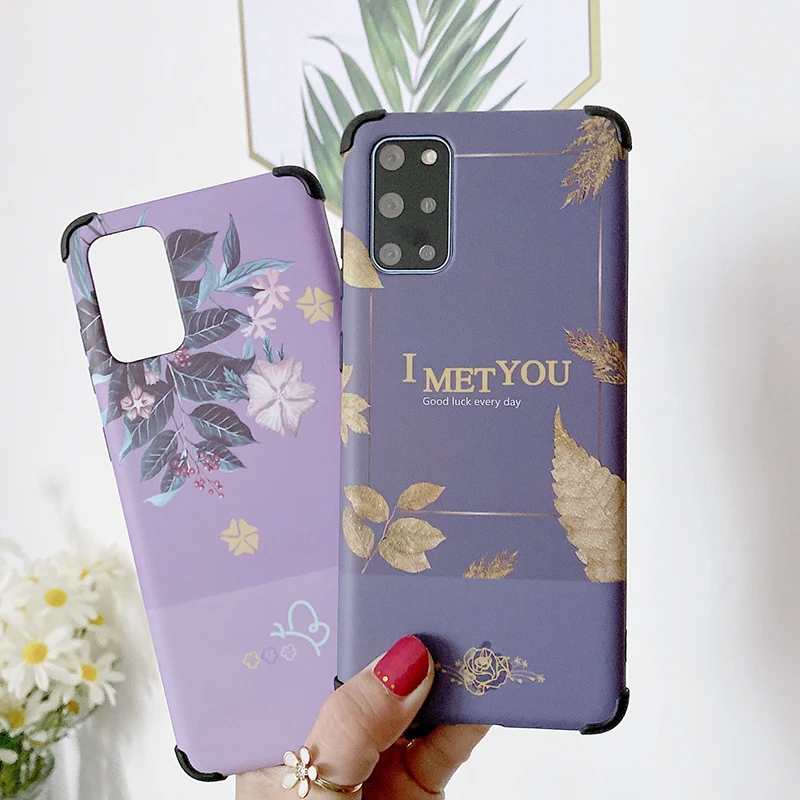 Ultra-thin Cute Flower Silicone Phone Case For Samsung Galaxy S20 FE S10 Plus Note 20 A51 A41 A21S Luxury IMD Shockproof Cover
Ultra-thin Cute Flower Silicone Phone Case For Samsung Galaxy S20 FE S10 Plus Note 20 A51 A41 A21S Luxury IMD Shockproof Cover