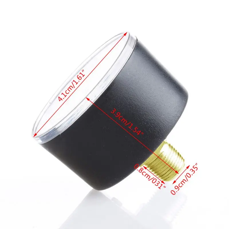 41QF Air Compressor Pneumatic Hydraulic Fluid Pressure Gauge 0-12Bar / 0-170PSI
41QF Air Compressor Pneumatic Hydraulic Fluid Pressure Gauge 0-12Bar / 0-170PSI