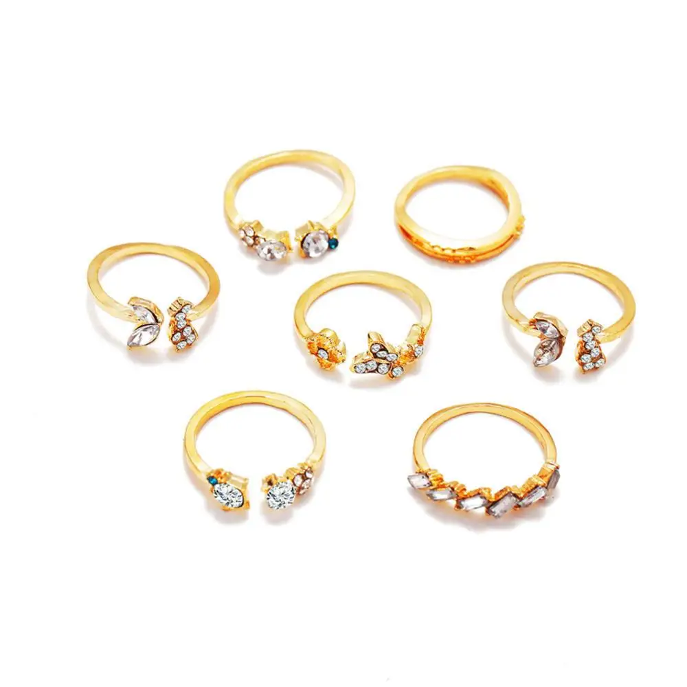 8Seasons Insect Open Knuckle Band Midi Rings Knuckle Band Midi Rings Butterfly Animal Flower Rhinestone Jewelry,1Set ( 7PCs/Set)
8Seasons Insect Open Knuckle Band Midi Rings Knuckle Band Midi Rings Butterfly Animal Flower Rhinestone Jewelry,1Set ( 7PCs/Set)
