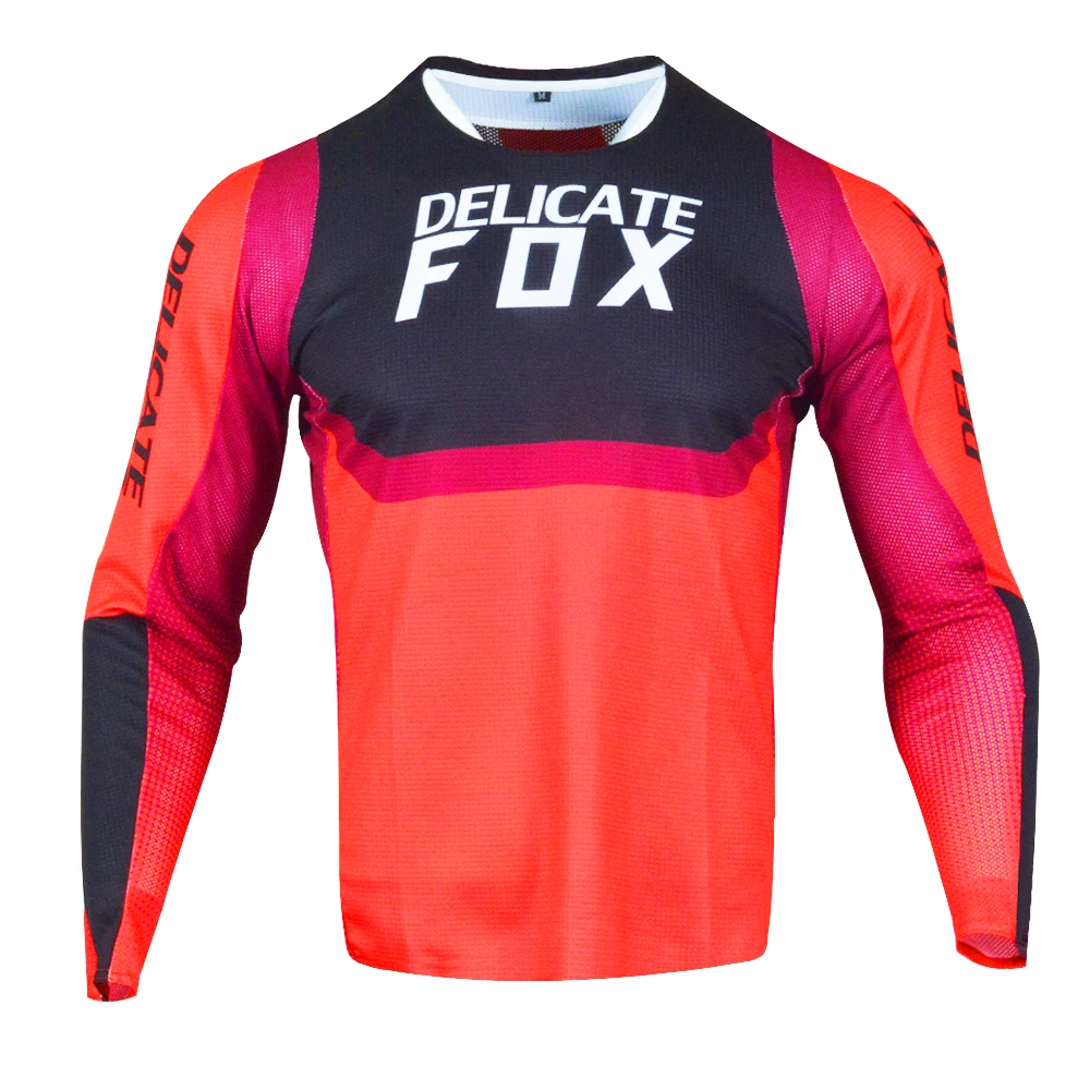 Motocross Racing Delicate Fox 360 Voke Jersey T Shirt Motorcycle Motorbike Downhill Bike Cycling Long Sleeve Mens
Motocross Racing Delicate Fox 360 Voke Jersey T Shirt Motorcycle Motorbike Downhill Bike Cycling Long Sleeve Mens