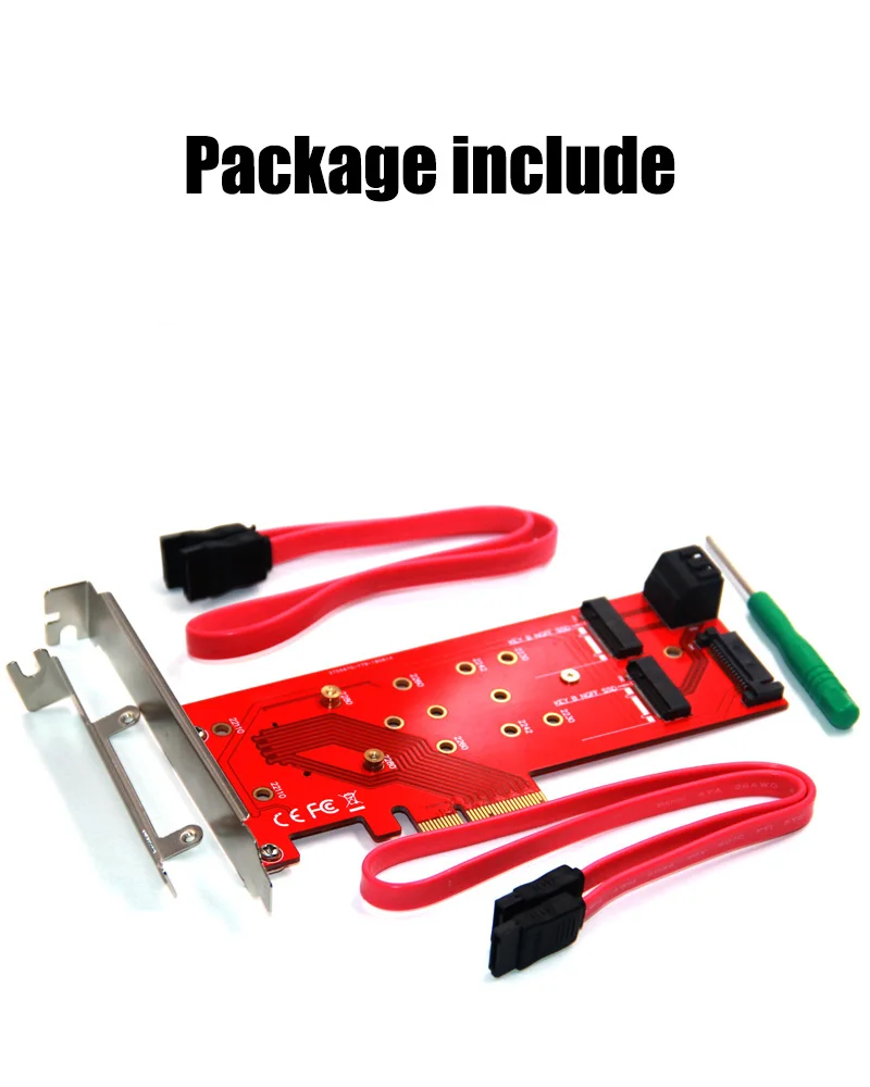 M.2 to PCIe x16 adapter 3 port M2 NGFF M + B Key SSD PCIe converter controller PCI-e M2 Expansion Card
M.2 to PCIe x16 adapter 3 port M2 NGFF M + B Key SSD PCIe converter controller PCI-e M2 Expansion Card
