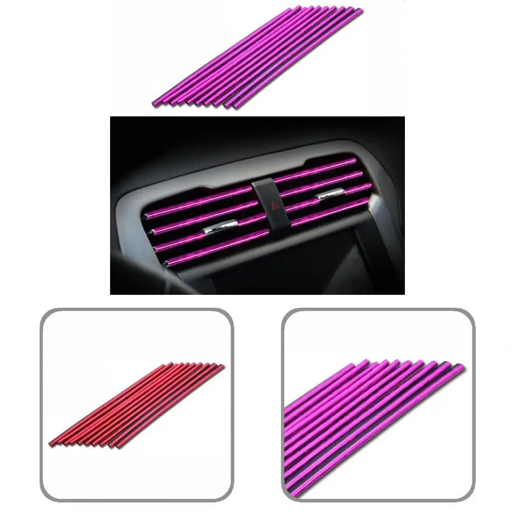 10Pcs/Set Fashion Wear-resistant Air Vent Trim Strip PVC Automotive Vent Trim Strip Professional for Automobile
10Pcs/Set Fashion Wear-resistant Air Vent Trim Strip PVC Automotive Vent Trim Strip Professional for Automobile