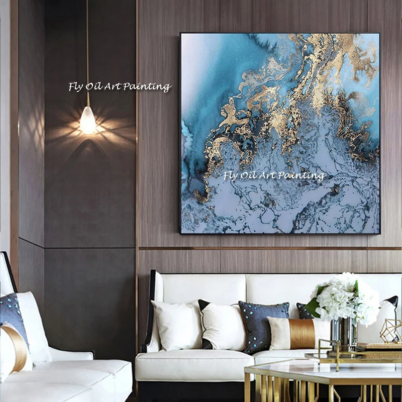 Abstract 100% Handmade Blue Painting Oil Painting Canvas Scandinavian Cuadros Wall Art Pictures For Living Room As A Gift
Abstract 100% Handmade Blue Painting Oil Painting Canvas Scandinavian Cuadros Wall Art Pictures For Living Room As A Gift
