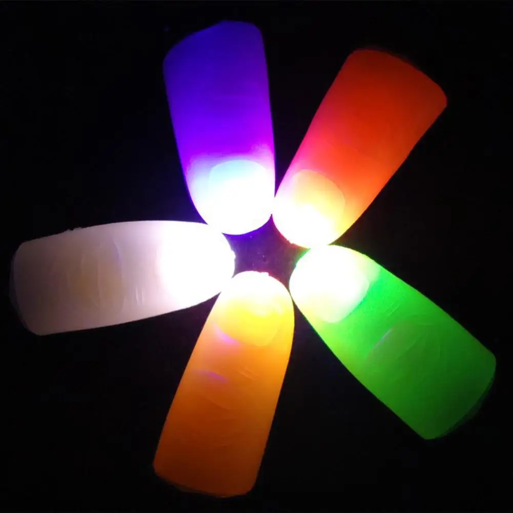 4PCS Magic Thumb Light PVC Super Soft Light Dance Super Bright Magic Finger Light Magic Prop For Performance Halloween Toys
4PCS Magic Thumb Light PVC Super Soft Light Dance Super Bright Magic Finger Light Magic Prop For Performance Halloween Toys