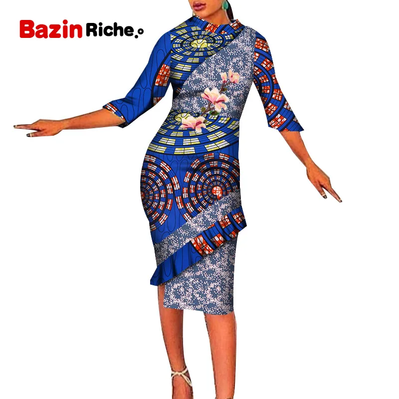African Women Print Dresses Clothing High Waist Women Dresses Special Patchwork with Appliques WY7545
African Women Print Dresses Clothing High Waist Women Dresses Special Patchwork with Appliques WY7545