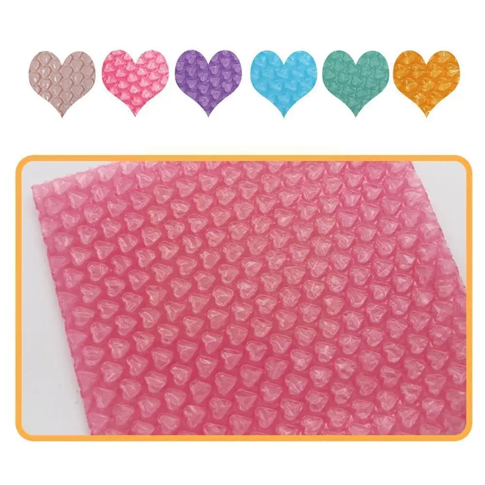 50 Pcs /1 Pack Of Heart-shaped Bubble Film Decoration Gift 10*10cm Packaging Inflatable Bubble Material Paper Bubb E7a7
50 Pcs /1 Pack Of Heart-shaped Bubble Film Decoration Gift 10*10cm Packaging Inflatable Bubble Material Paper Bubb E7a7