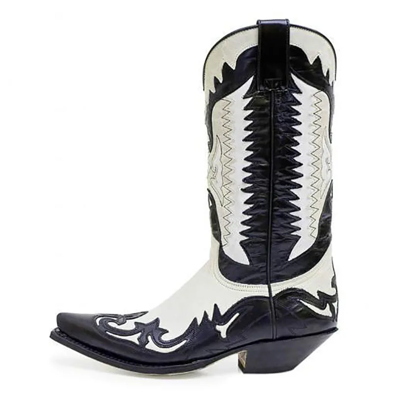 Europe and Men's Leather Boots New Fashion Mid-Calf Boots Vintage PU Leather Embroidered Western Cowbo Boots Plus Size Platform
Europe and Men's Leather Boots New Fashion Mid-Calf Boots Vintage PU Leather Embroidered Western Cowbo Boots Plus Size Platform